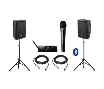 Акустическая система JBL IRX108BT Bluetooth + микрофон | 2x200Вт